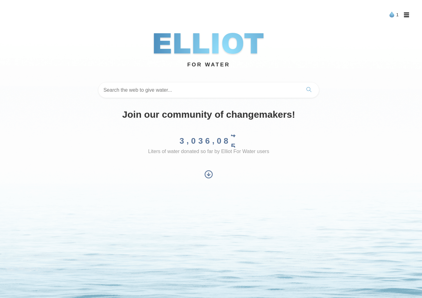 elliot for water
